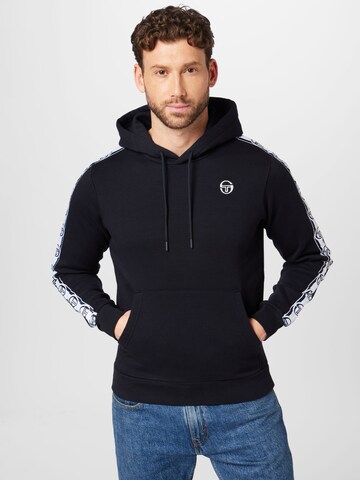 Sergio Tacchini Sweatshirt 'Delaco' in Black: front