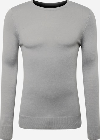 BRAVE SOUL Sweater in Grey: front