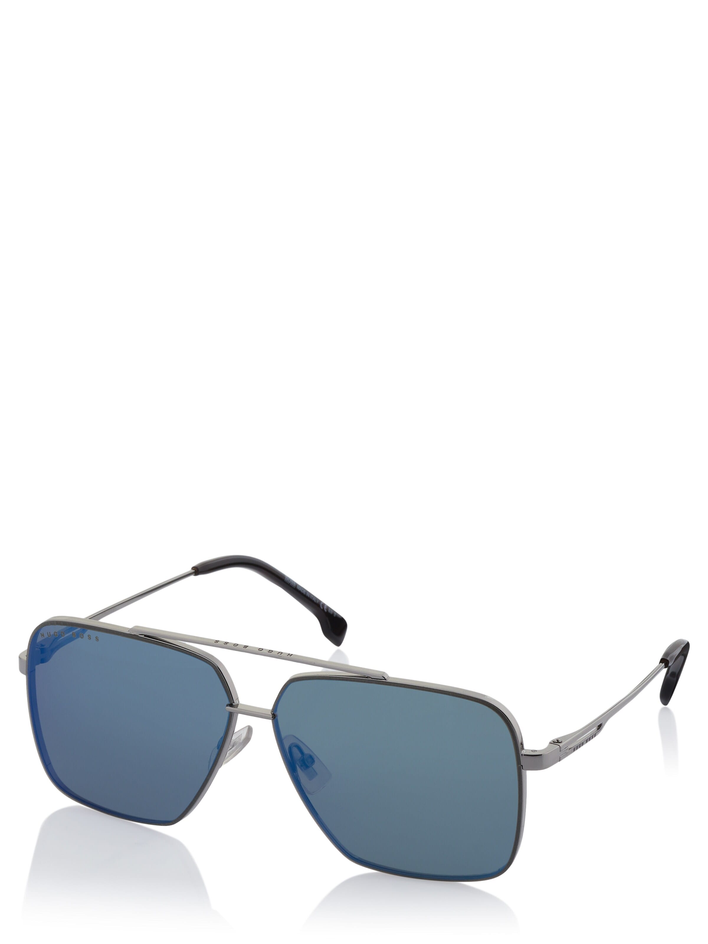 HUGO BOSS Solglasögon i silver: framsida