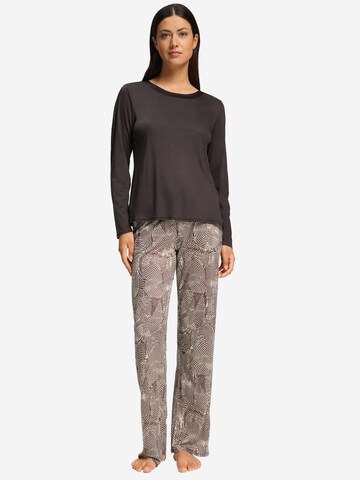 Hanro Shirt ' Grand Central ' in Bruin