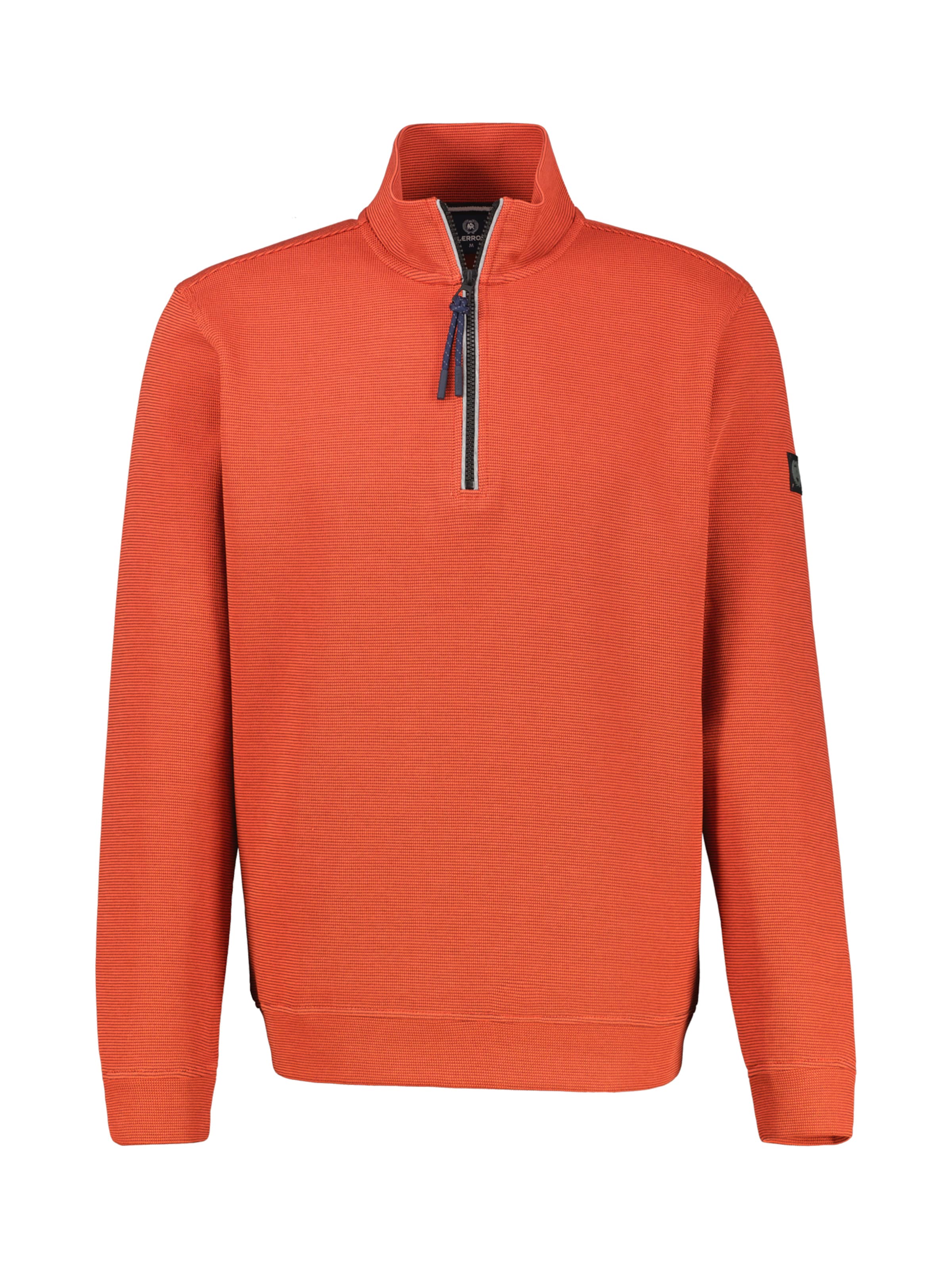LERROS Sweatshirt in Rood: voorkant