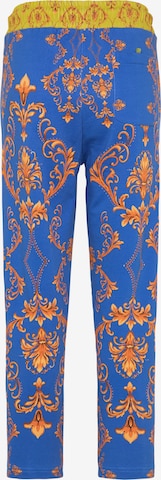 Carlo Colucci Regular Pants 'Cisera' in Blue