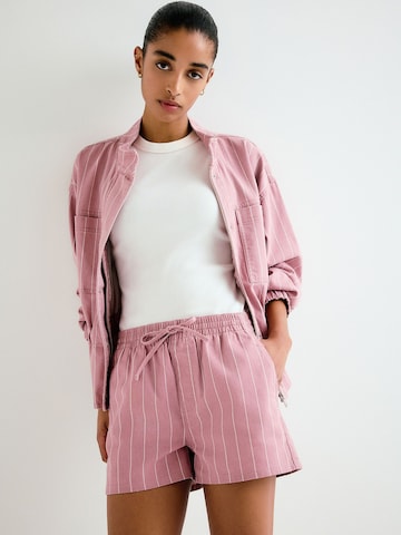 Next regular Bukser i pink