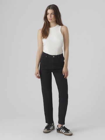 VERO MODA regular Jeans 'Linda' i sort