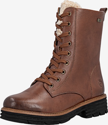 REMONTE Schnürstiefel in Braun: Vorderseite