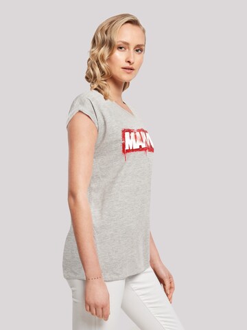 F4NT4STIC Shirt 'Marvel' in Grijs