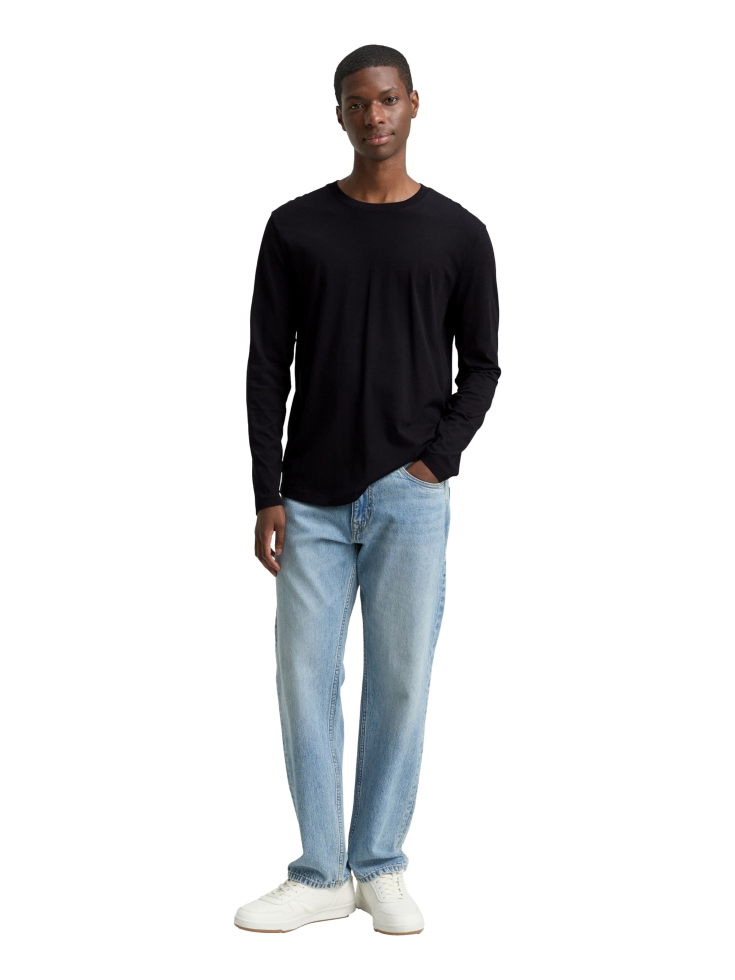 TOM TAILOR DENIM Shirt in Black