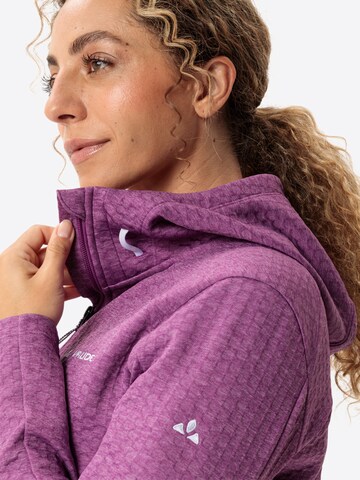 VAUDE Sportsweatjacke 'Skomer' (GRS) in Lila