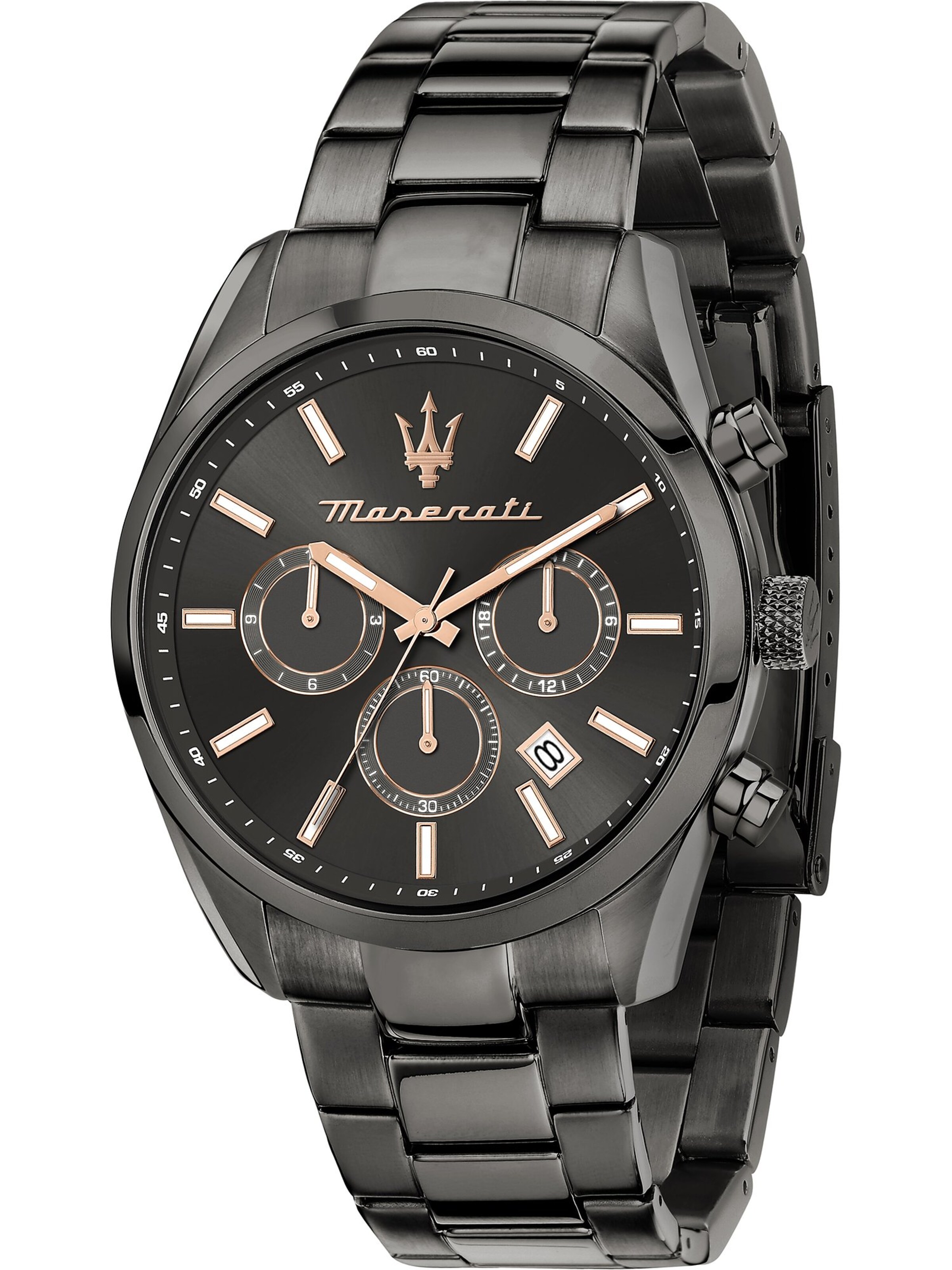 Maserati Analog Watch in Grey: front