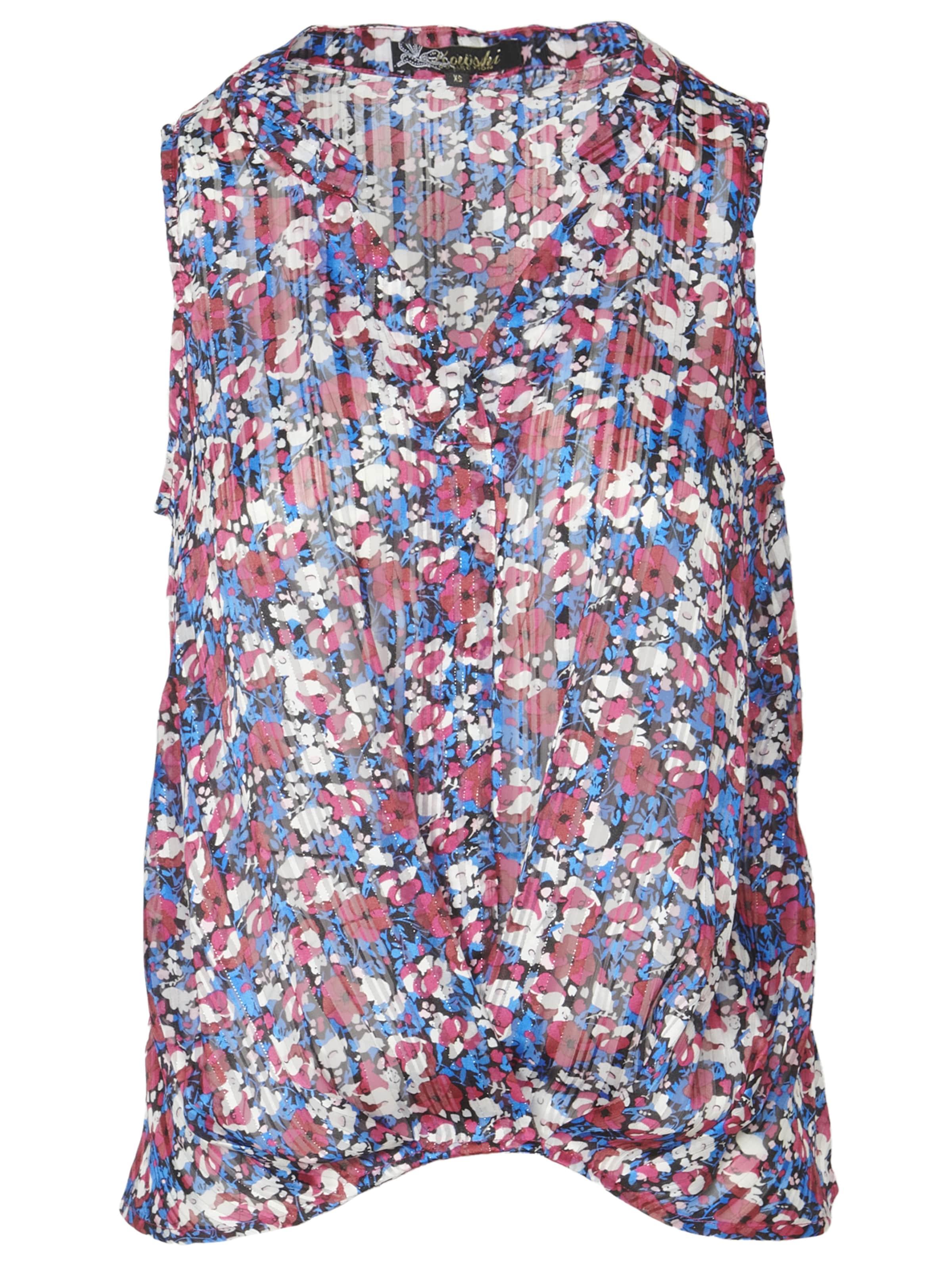 KOROSHI Bluse in Mischfarben: Vorderseite