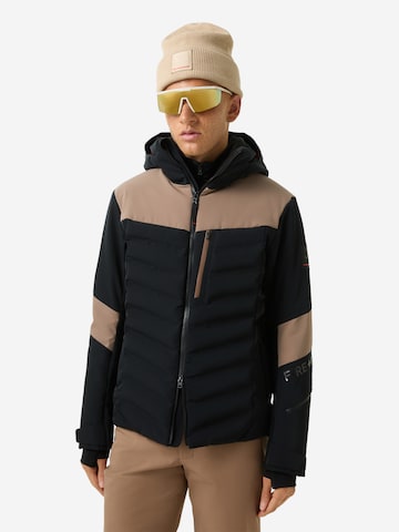 Bogner Fire + Ice Outdoorjacke 'Radek' in Schwarz: Vorderseite