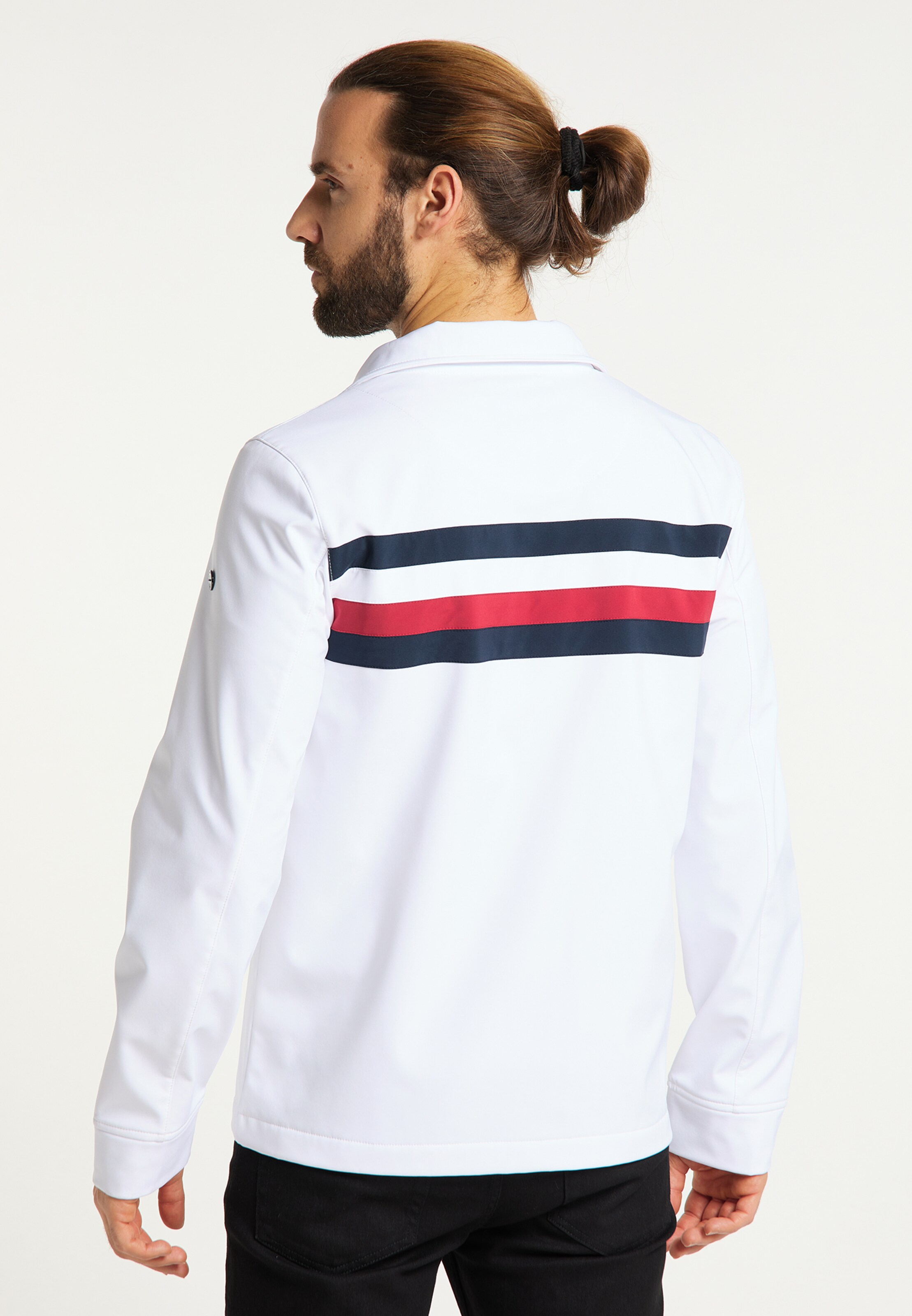 Männer Jacken DreiMaster Maritim Funktionsjacke in Weiß - BK42741 Männer Jacken DreiMaster Maritim Funktionsjacke in Weiß - BK42741