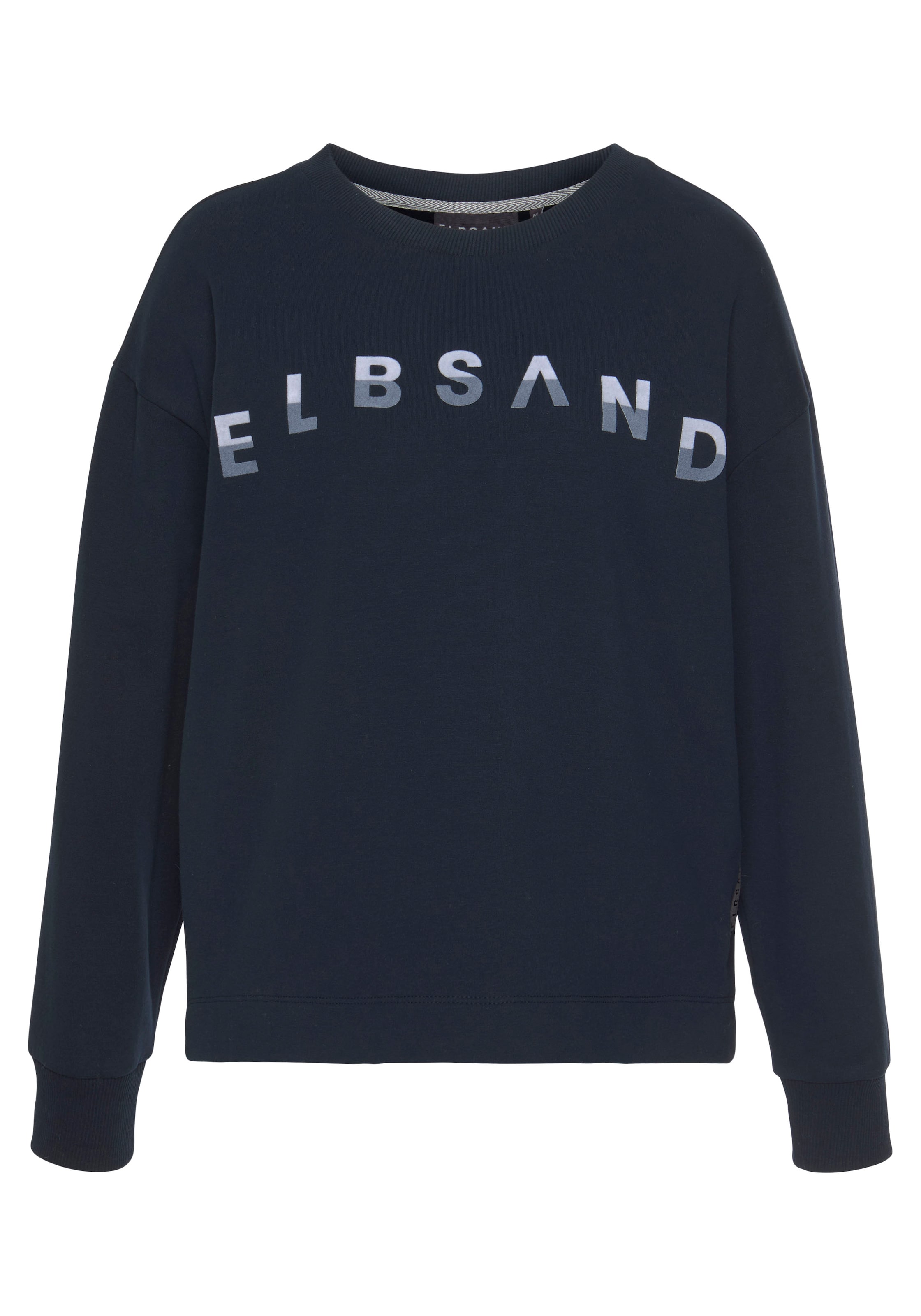 Elbsand Sweatshirt in Blau: Vorderseite