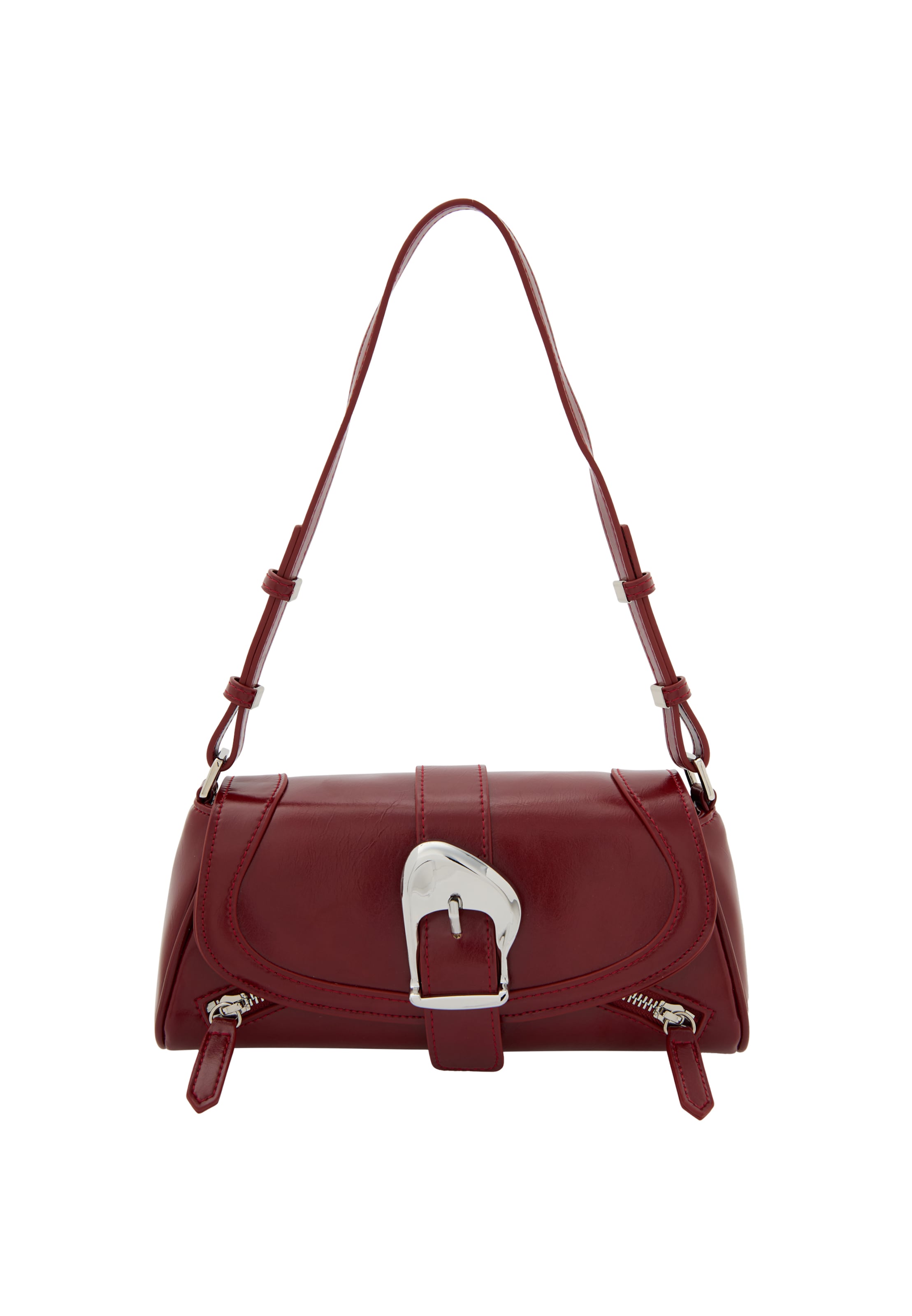 NAEMI - Bolso de hombro 'Fashion Look' en rojo: frente