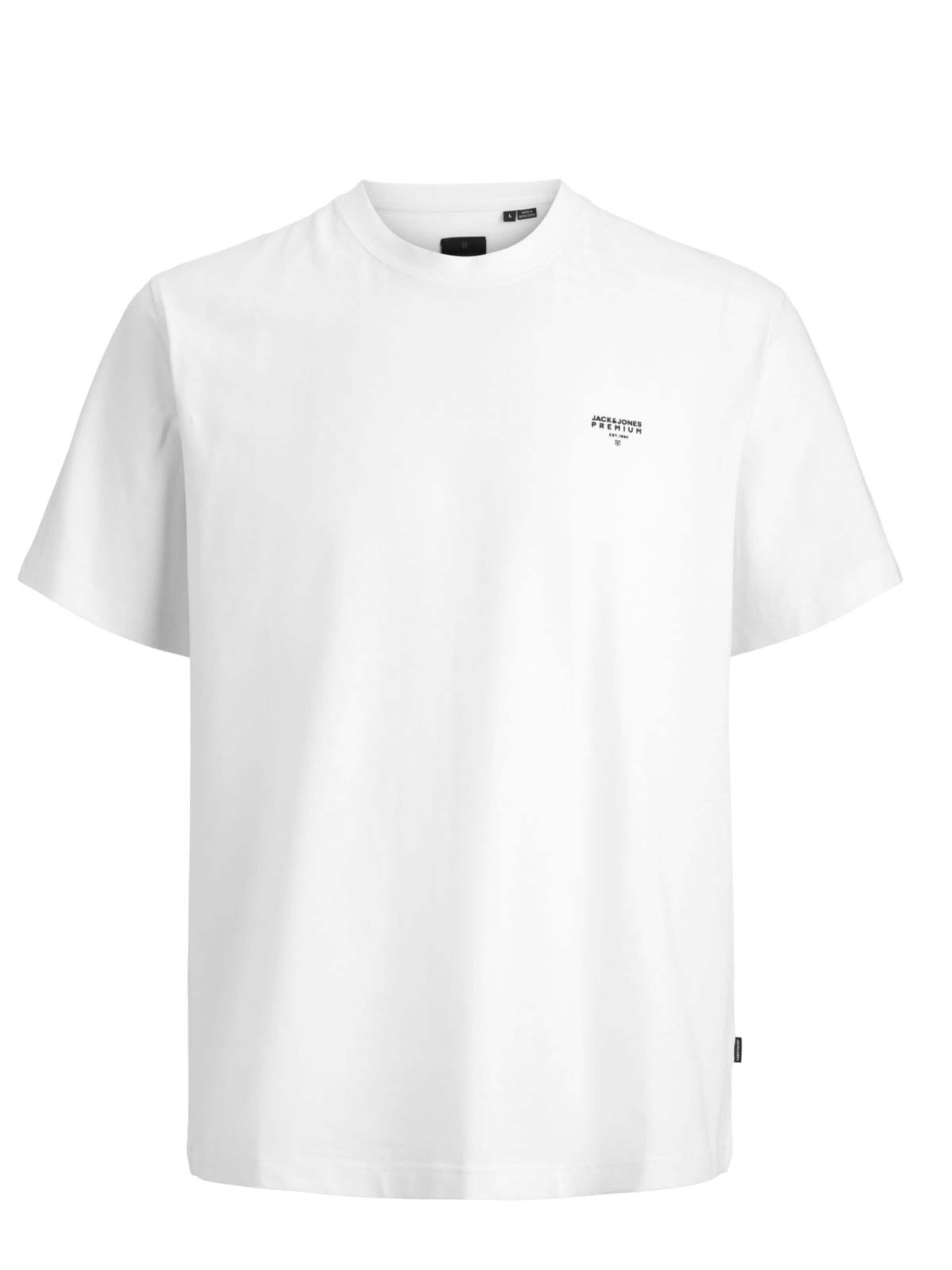 JACK & JONES T-Shirt en XL en blanc, Vue avec produit