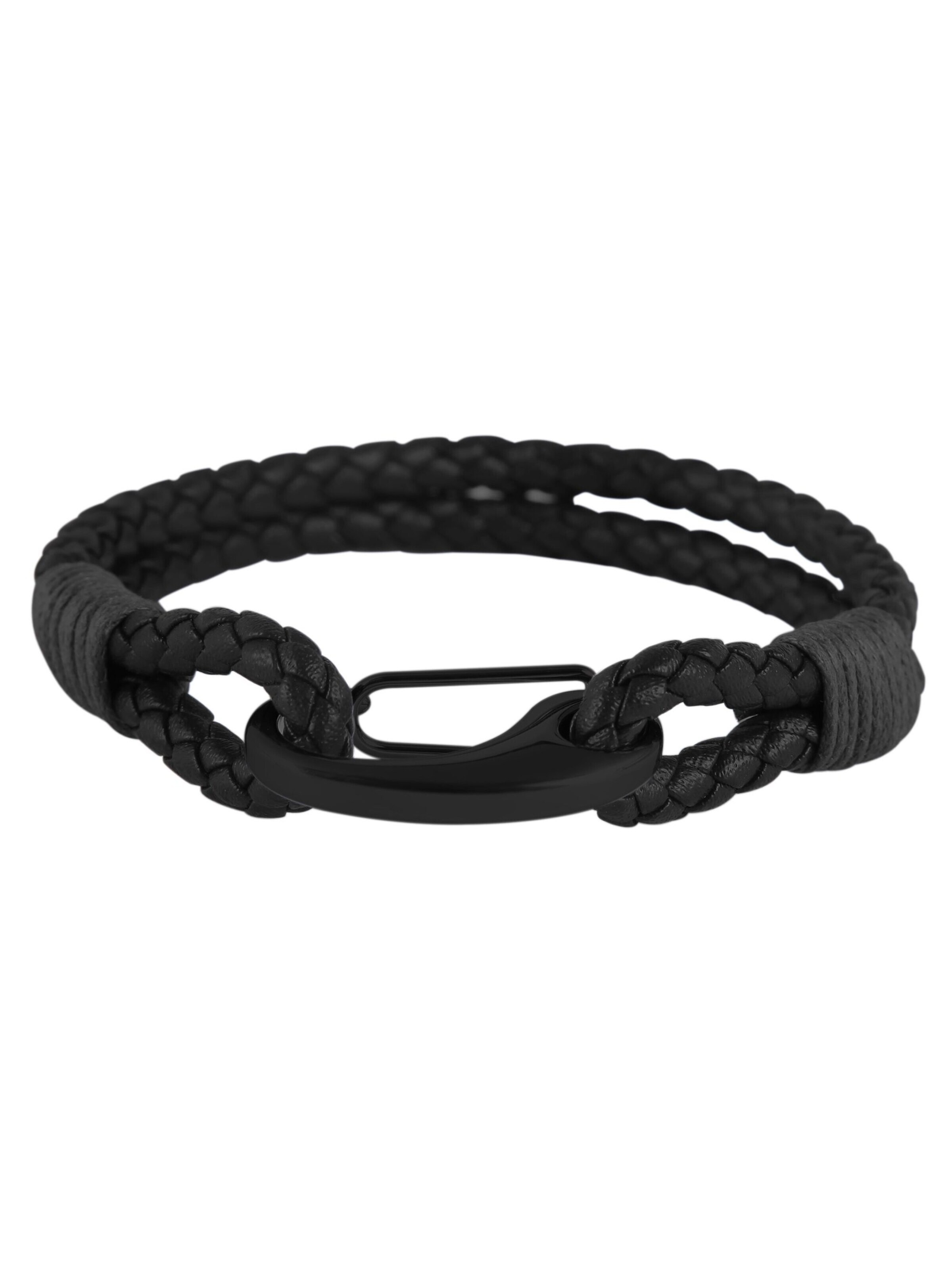 Akzent Bracelet 'Jadal, langlebig' in Black: front