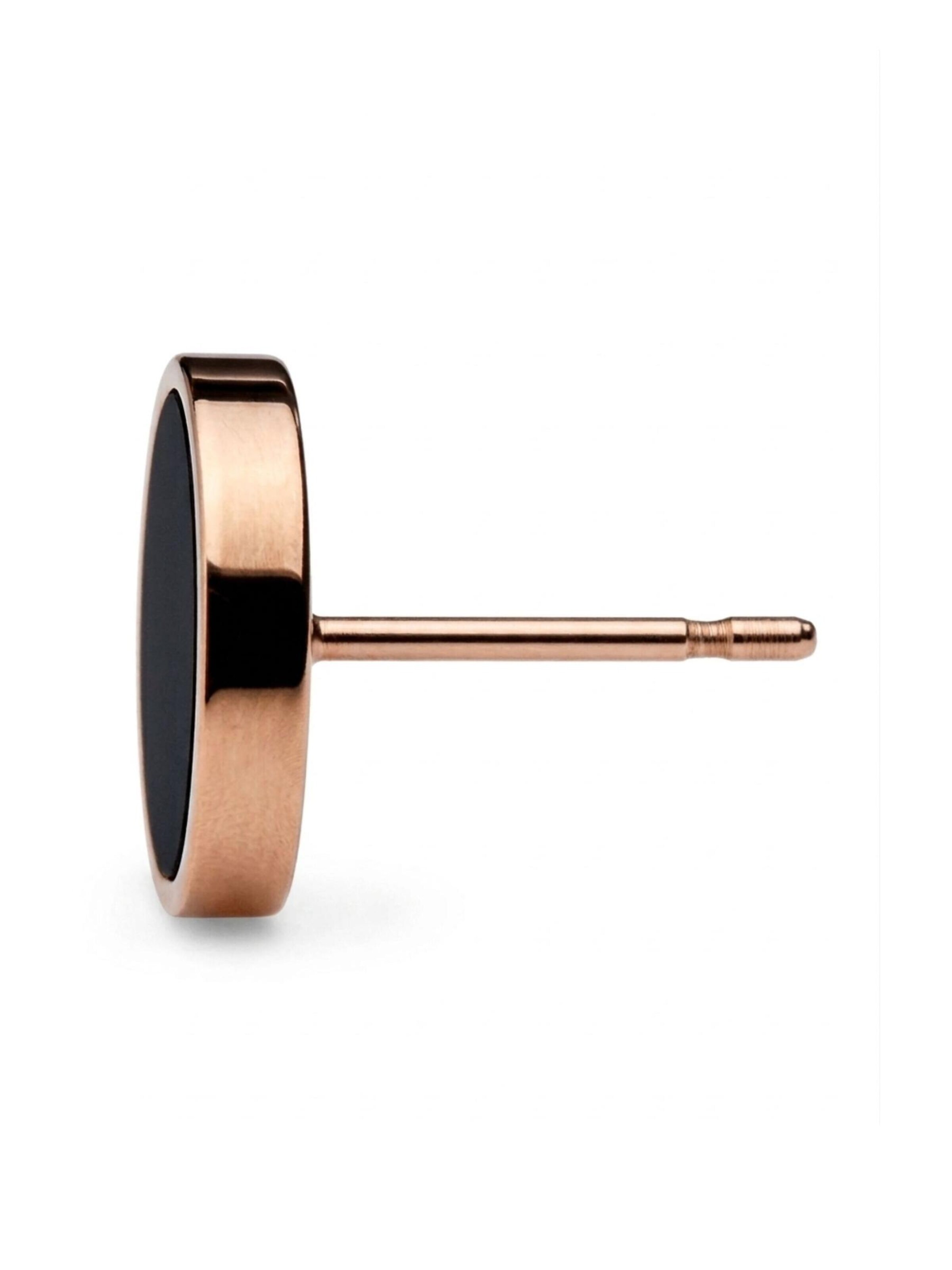 Maxte Earrings 'Runde Ohrstecker aus Edelstahl 10 mm' in Pink