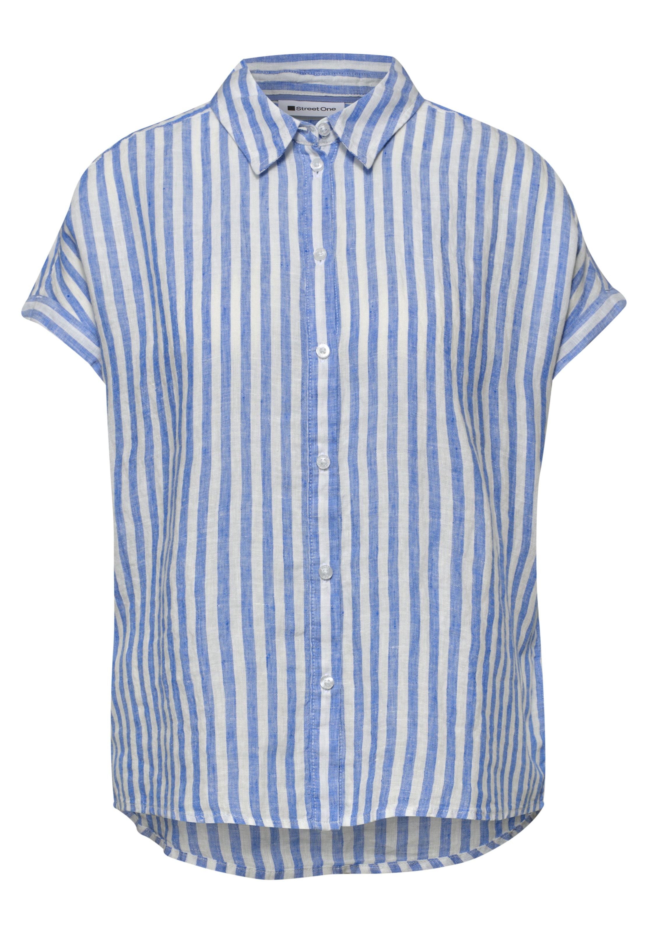 STREET ONE Bluse in Blau: Vorderseite