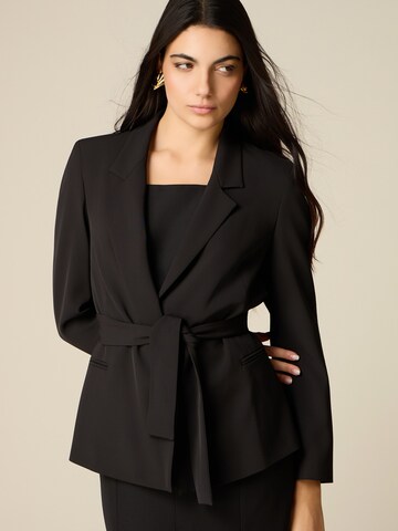 Blazer di oltre in nero