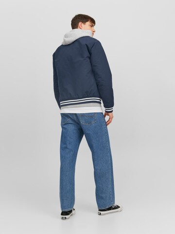 JACK & JONES - Chaqueta de entretiempo 'WARRIOR' en azul