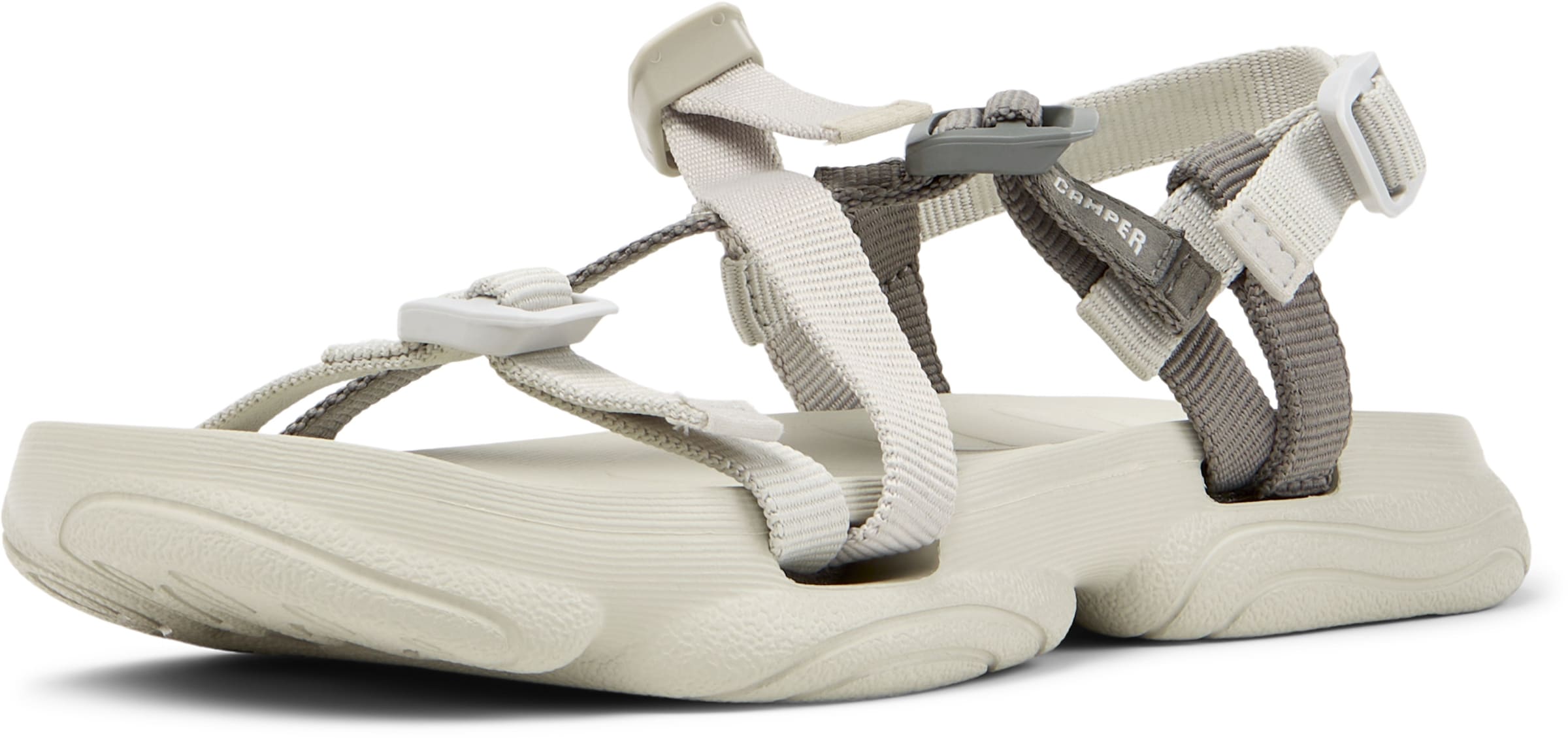 Sandalo con cinturino ' Karst ' di CAMPER in beige: frontale