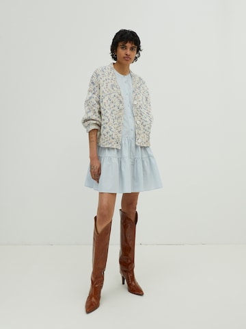 EDITED Shirt Dress 'Despina' in Blue