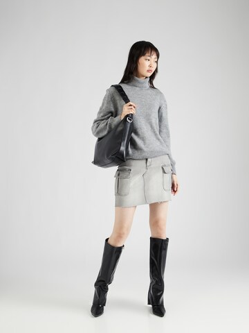 JDY Sweater 'LIBBY' in Grey