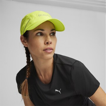 PUMA Athletic Cap in Green: front