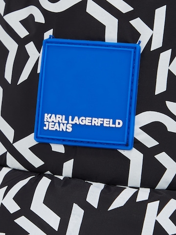 KARL LAGERFELD JEANS Шапка с периферия в черно