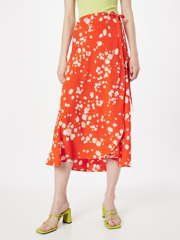 Lindex Skirt 'Sissel' in Orange: front