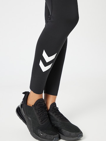 Hummel Skinny Workout Pants in Black