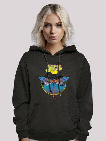 F4NT4STIC Pullover 'YES Dragonfly Tour V1' in Schwarz: Vorderseite
