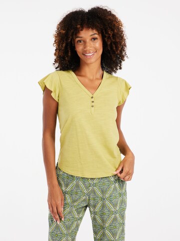 PROTEST Shirt 'PRTKayla' in Green: front