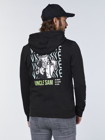 UNCLE SAM Sweatshirt in Schwarz