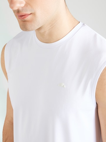 Tricou funcțional 'Olios' de la ELLESSE pe alb