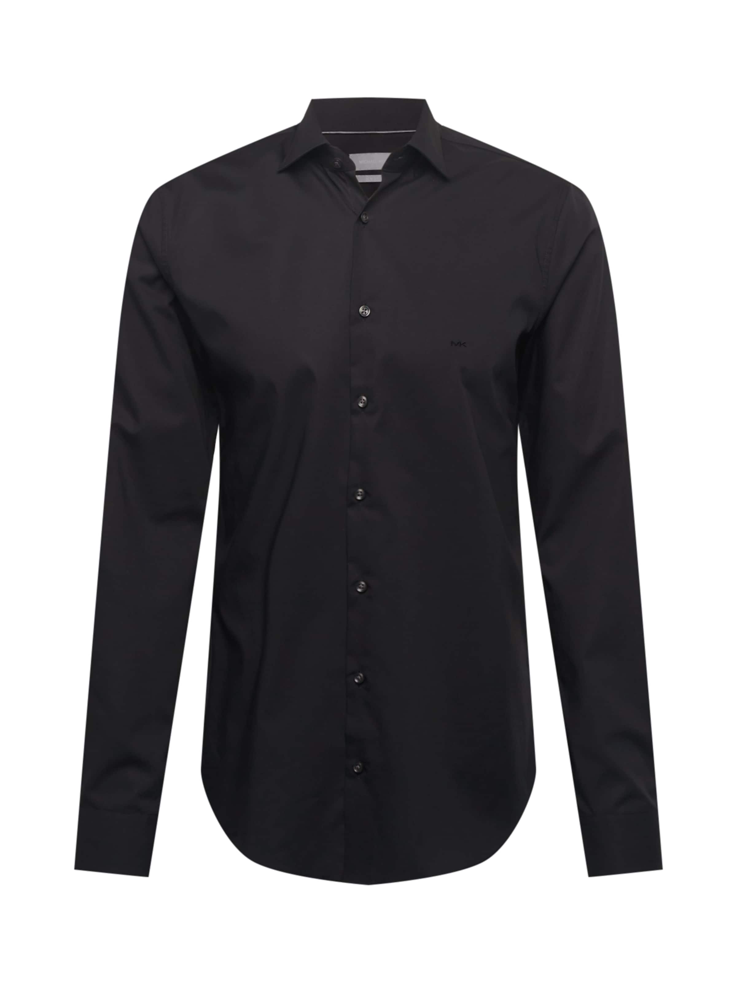 Michael Kors Slim fit Πουκάμισο σε μαύρο: μπροστά
