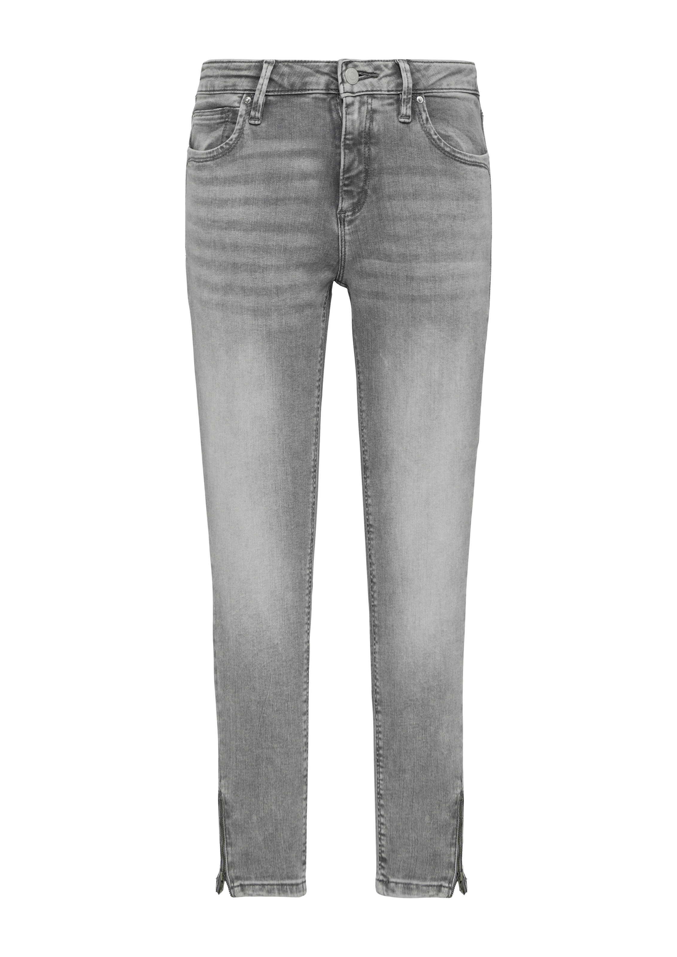 QS Jeans 'Sadie' in Grau: Vorderseite