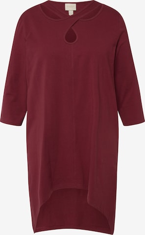Ulla Popken T-shirt i röd: framsida