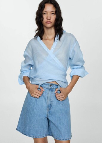 MANGO Loose fit Jeans 'Marina' in Blue