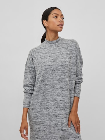 VILA Knitted dress 'Freja' in Grey