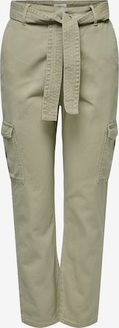 Pantalon cargo 'Darsy' ONLY en vert : devant