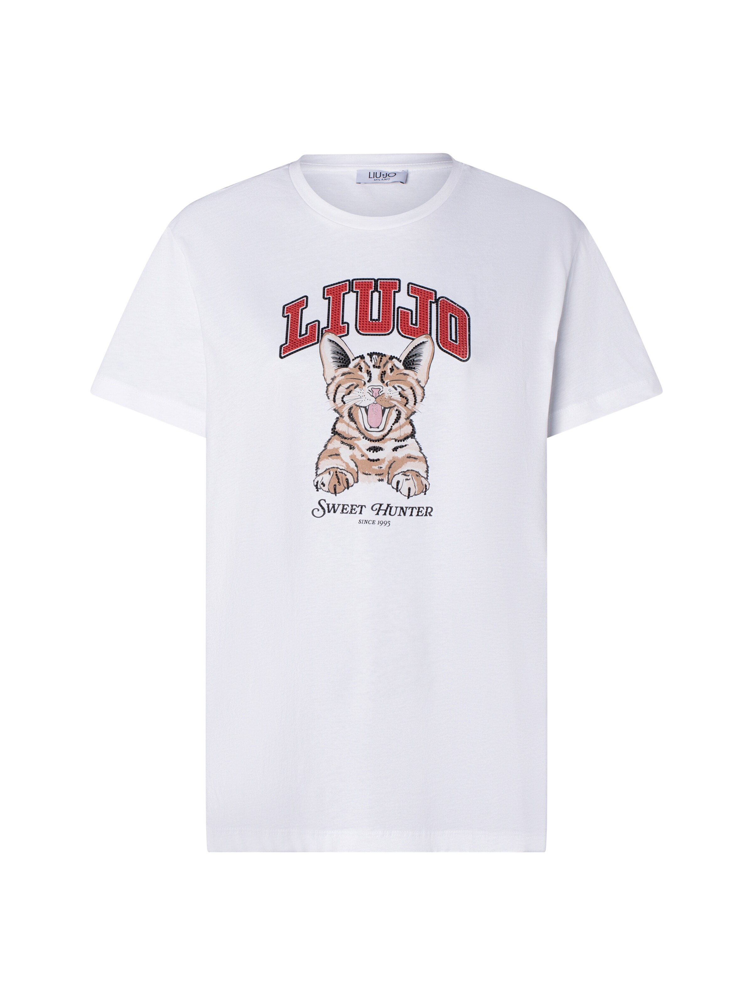 T-shirt Liu Jo en blanc : devant