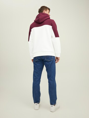 JACK & JONES Sweatshirt 'Dan' in White