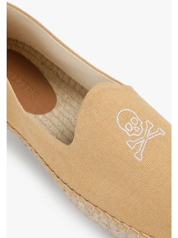 Scalpers Espadrilles 'Skull' in Gelb