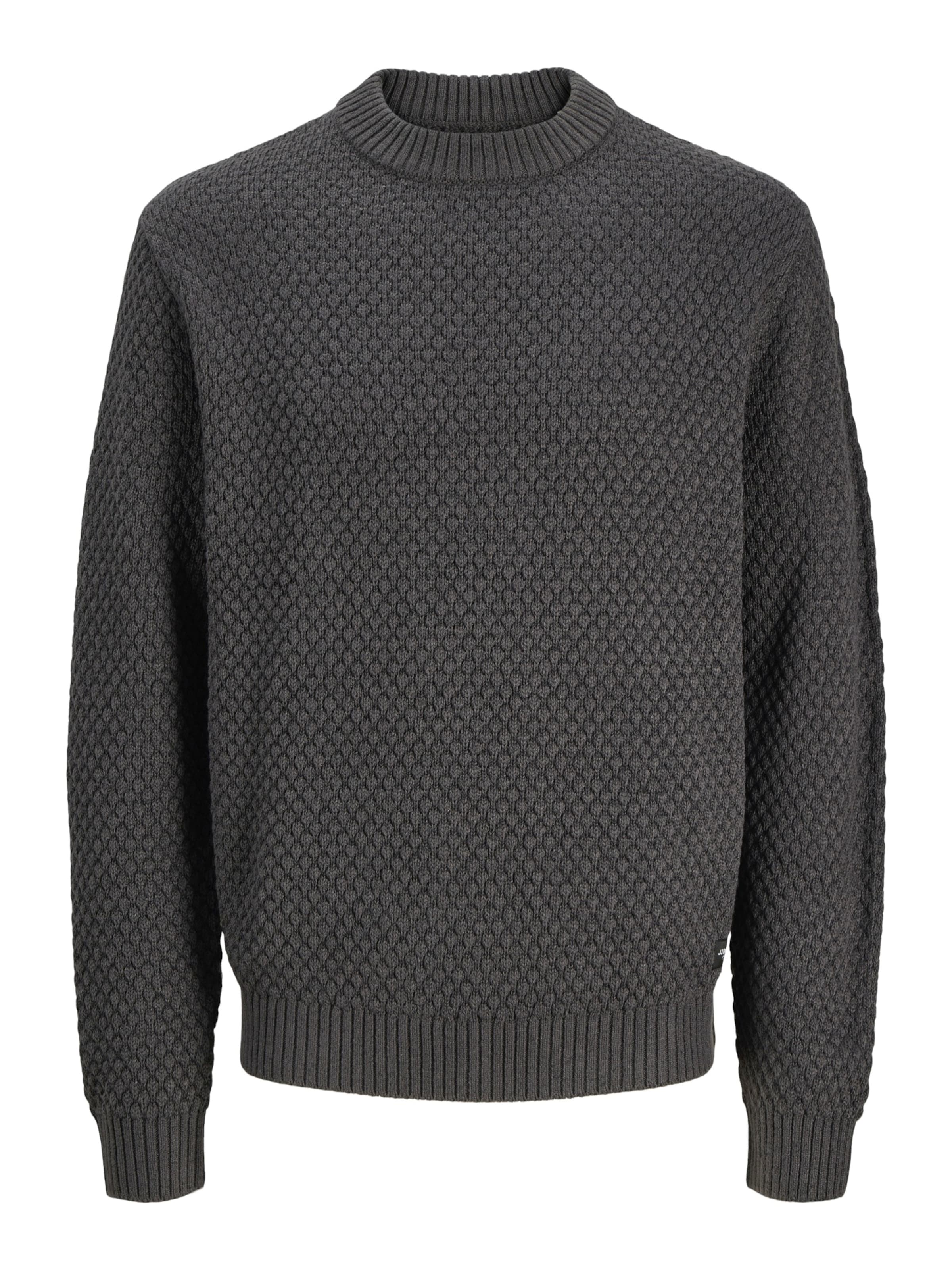 JJ Rebel Свитер 'JREBBLAZE' в Серый: спереди