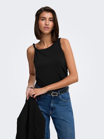Top 'JDYMisty' di JDY in nero: frontale