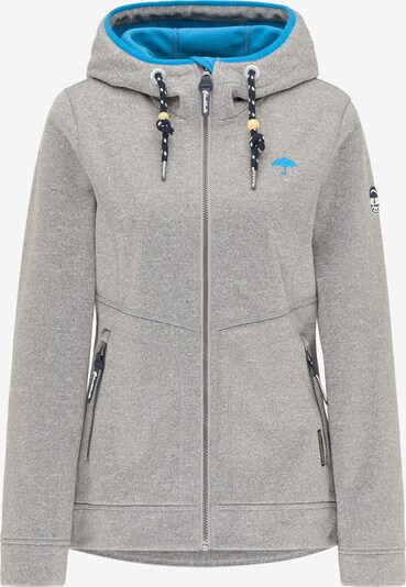 Schmuddelwedda Weatherproof jacket in Turquoise / mottled grey, Item view