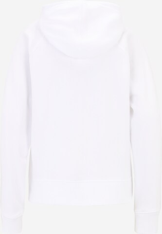 Gap Petite Zip-Up Hoodie 'HERITAGE' in White