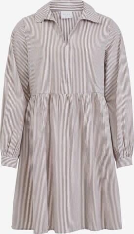 VILA Shirt Dress 'Tylla' in Brown: front