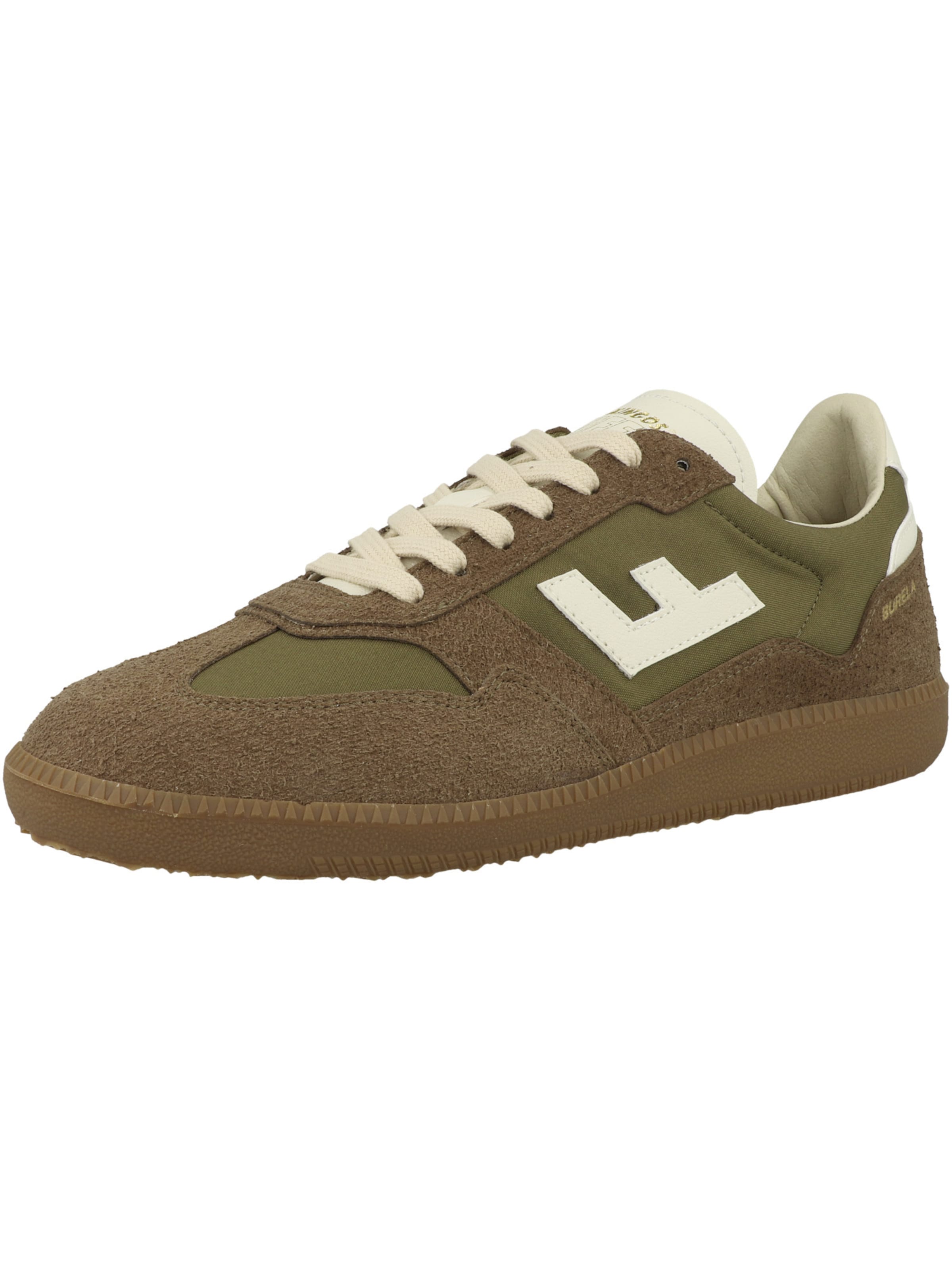 Sneaker bassa 'Burela' di Flamingos' Life in marrone: frontale